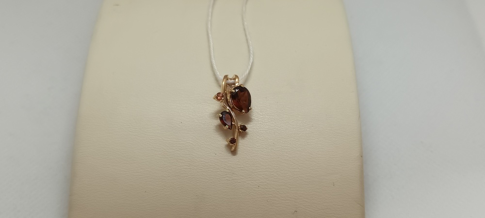 ПОДВЕСКА С КАМНЯМИ (Au 585)