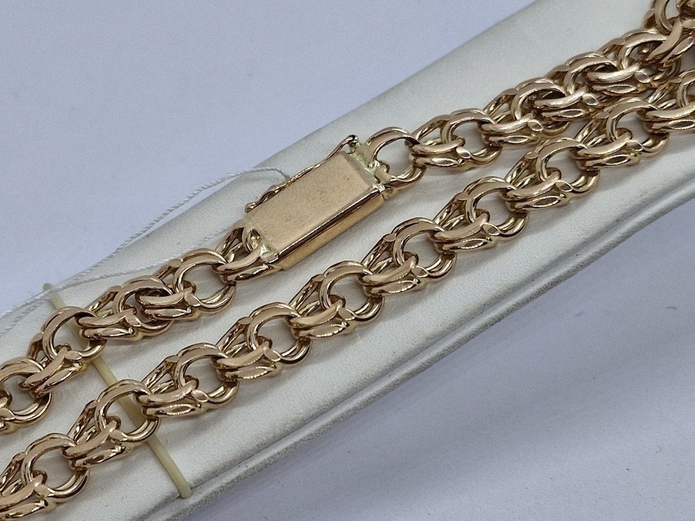 ЦЛБС585 ЦЕПЬ ПОЛНОВЕСНАЯ Бисмарк (Au 585)