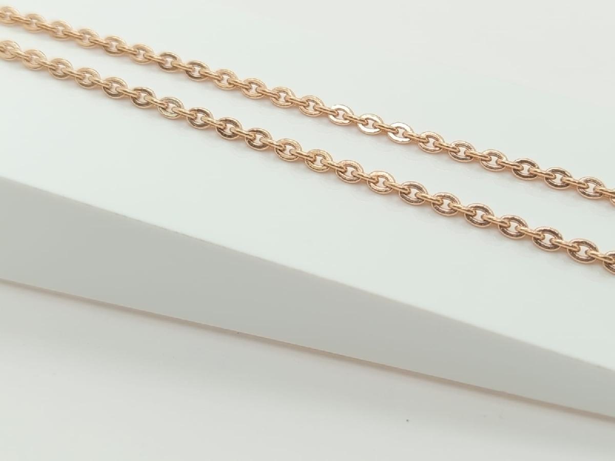 8080201П-50 ЦЕПЬ ПУСТОТЕЛАЯ Якорное (Au 585)