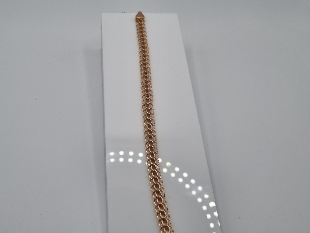 БРАСЛЕТ ПОЛНОВЕСНЫЙ Итальянка Au 585