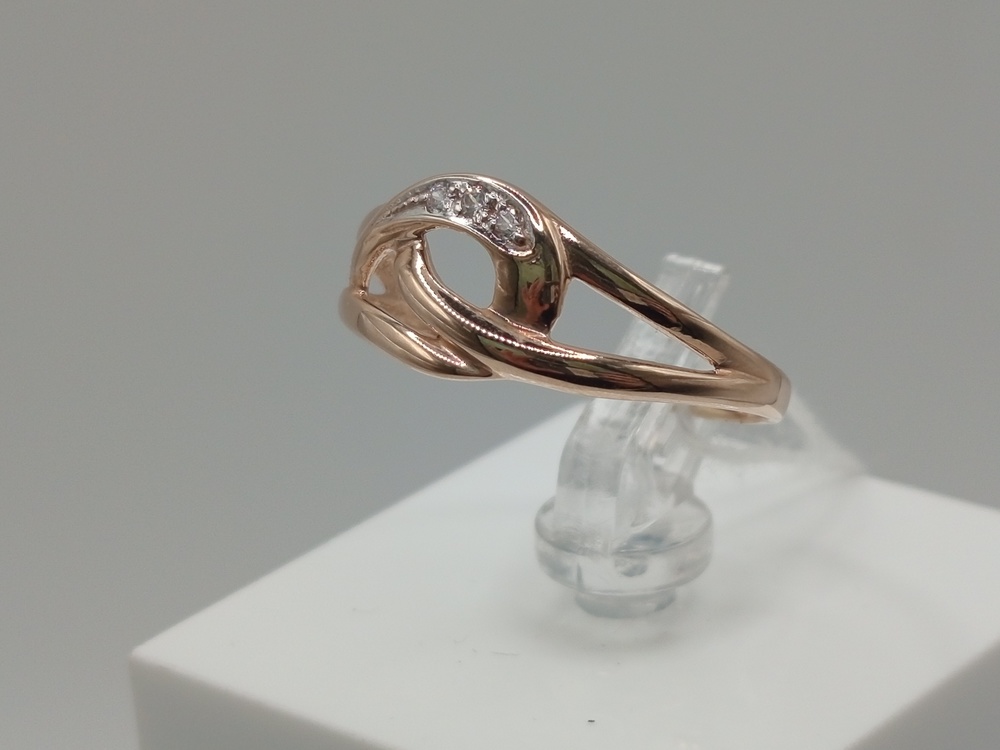 КОЛКМИ585 КОЛЬЦО С КАМНЯМИ (Au 585)