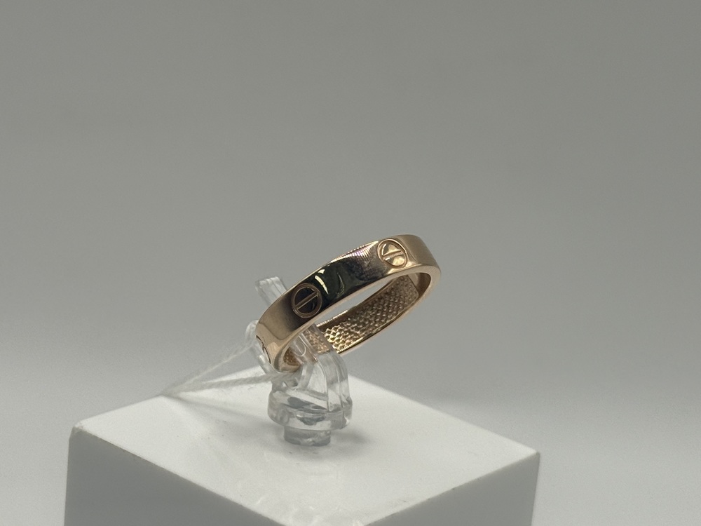 КОЛБКМ585 КОЛЬЦО БЕЗ КАМНЯ (Au 585)