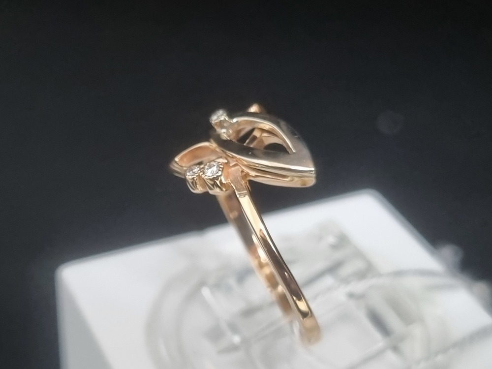 КОЛЬЦО БРИЛЛИАНТ Au 585