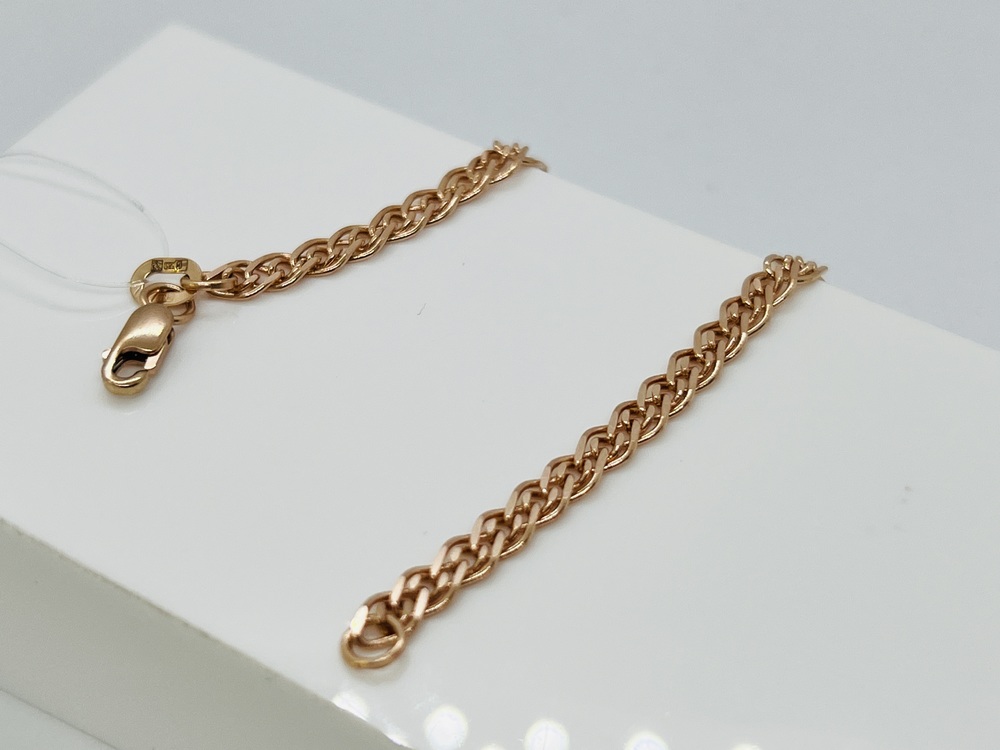 БРАСЛЕТ ПОЛНОВЕСНЫЙ Нона (Au 585)