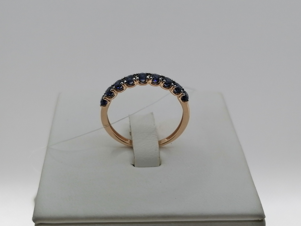 КОЛЬЦО САПФИР (Au 585)