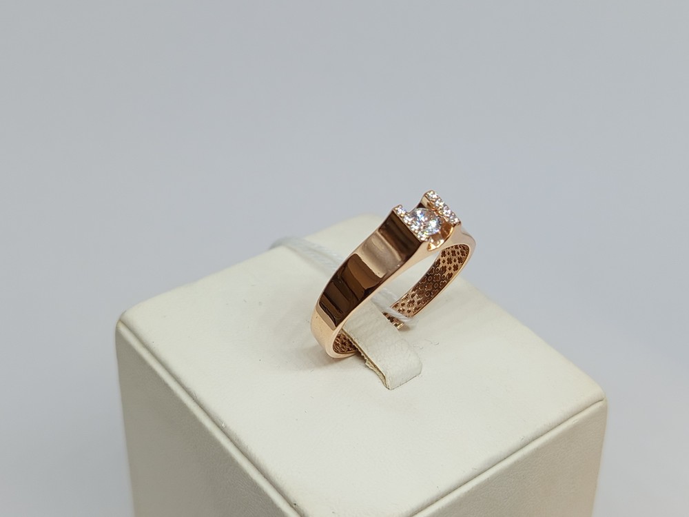 КОЛКМИ585 КОЛЬЦО С КАМНЯМИ (Au 585)