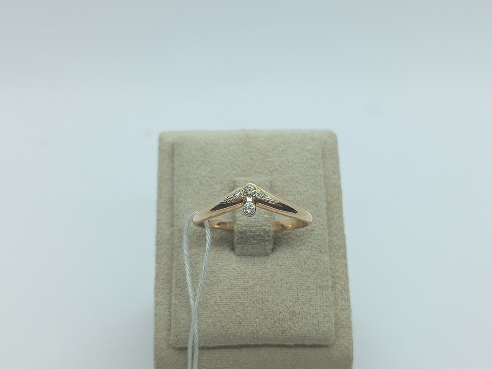 КОЛЬЦО БРИЛЛИАНТ Au 585