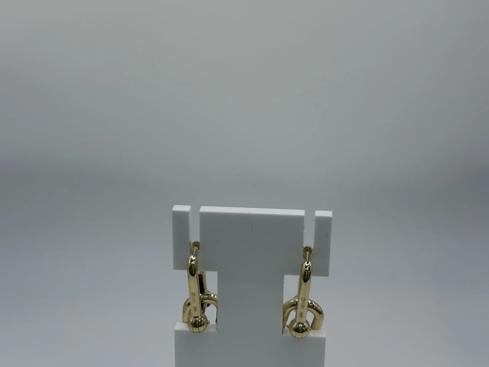 СЕРЬГИ БЕЗ КАМНЯ (Au 585)