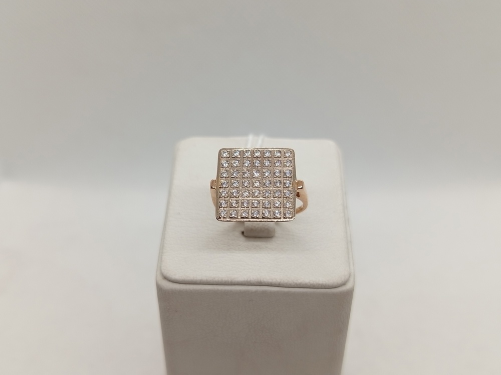 КОЛКМИ585 КОЛЬЦО С КАМНЯМИ (Au 585)