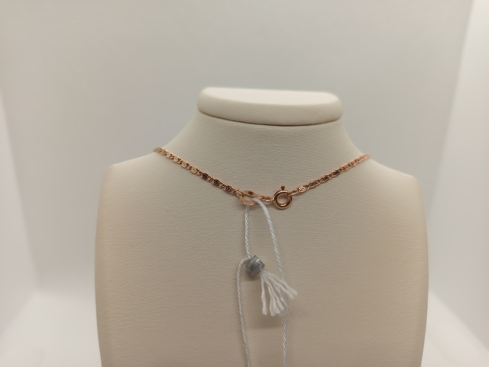 ЦЕПЬ ПОЛНОВЕСНАЯ Птичий глаз(глаз пантеры) (Au 585)