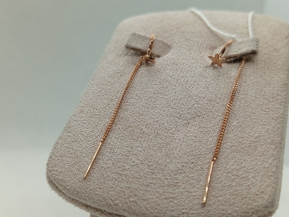 СЕРЬГИ ПРОДЕВКИ (Au 585)