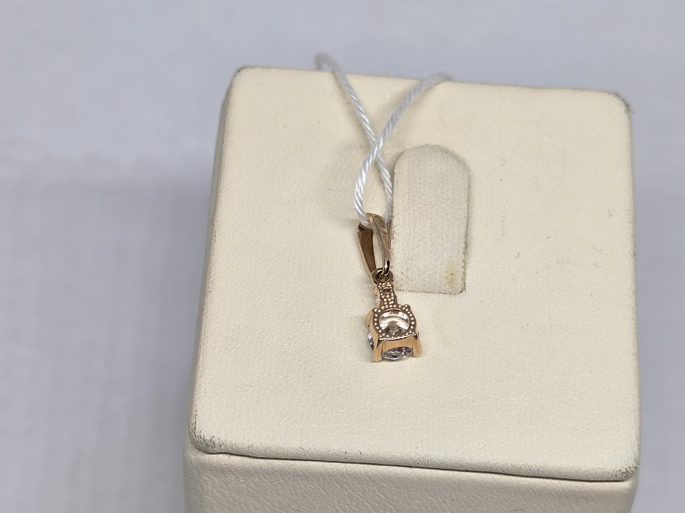 ПОДКМИ585 ПОДВЕСКА С КАМНЯМИ (Au 585)