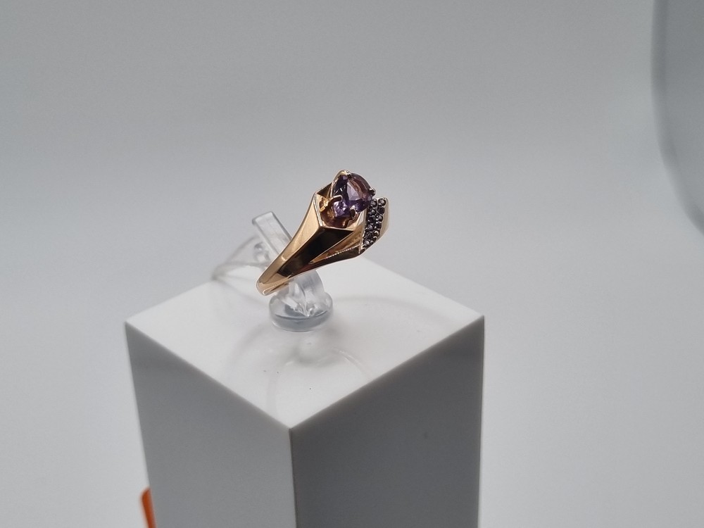 КОЛКМИ585 КОЛЬЦО С КАМНЯМИ (Au 585)