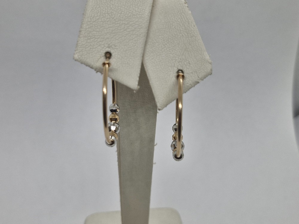 СЕРЬГИ КОНГО без камня (Au 585)