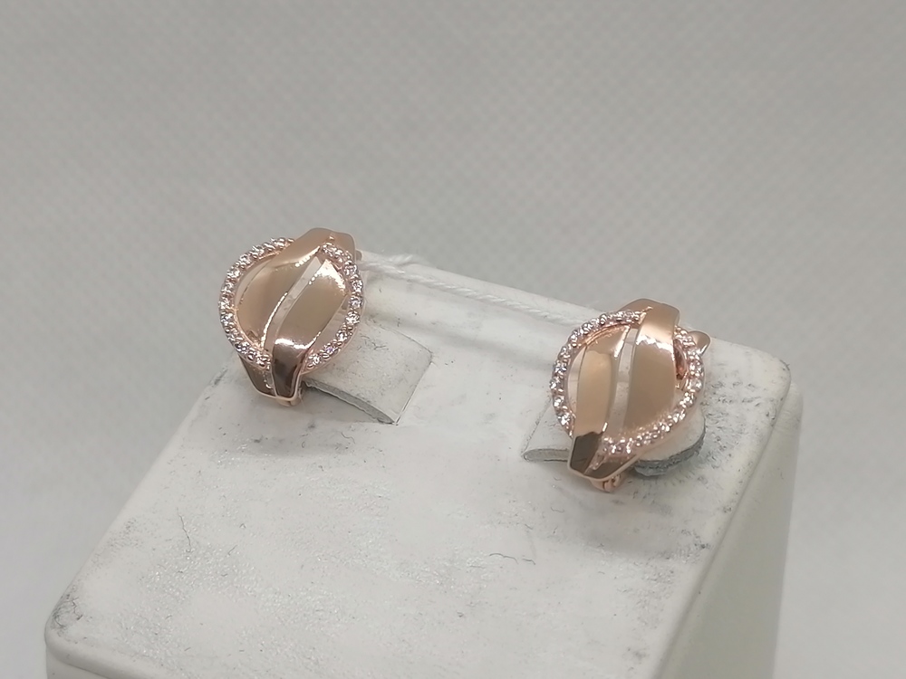 СЕРЬГИ С КАМНЯМИ (Au 585)