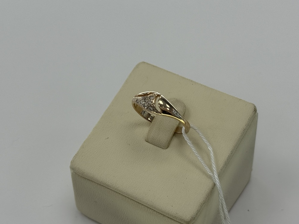 КОЛКМИ585 КОЛЬЦО С КАМНЯМИ (Au 585)