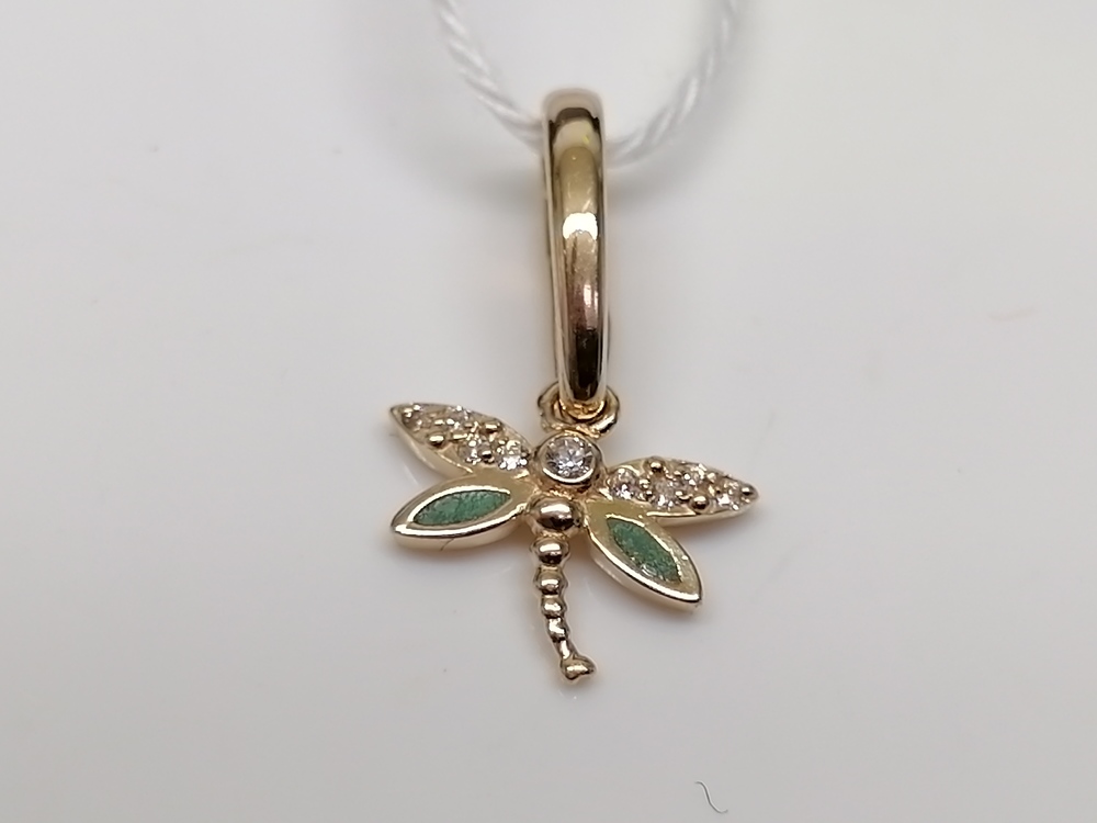 ПОДВЕСКА С КАМНЯМИ (Au 585)