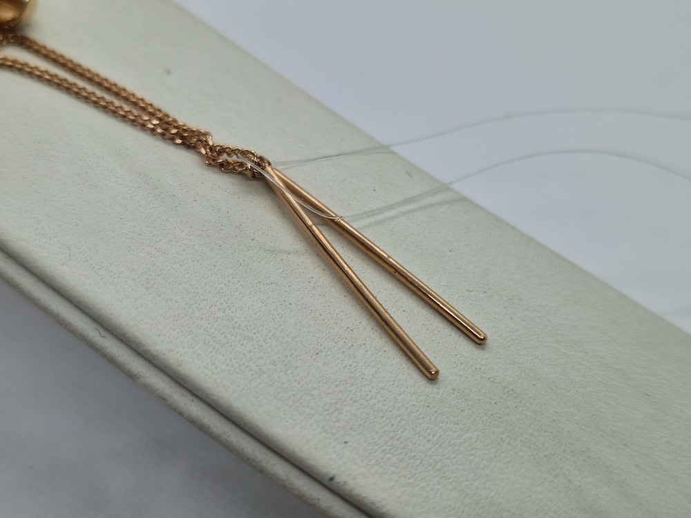 СЕРЬГИ ПРОДЕВКИ без камня (Au 585)