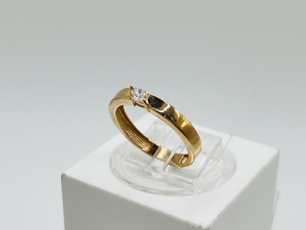 КОЛЬЦО С КАМНЕМ (Au 585)