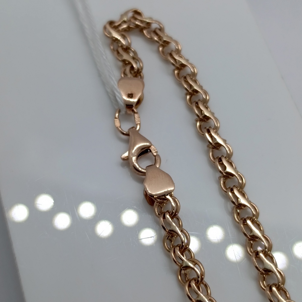 ЦЛРЧ585 ЦЕПЬ ПОЛНОВЕСНАЯ Ручеек (Au 585)