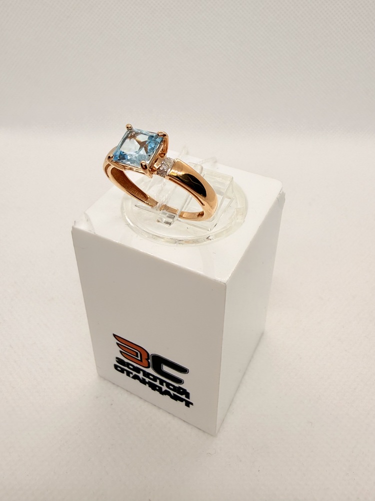 КОЛКМИ585 КОЛЬЦО С КАМНЯМИ (Au 585)