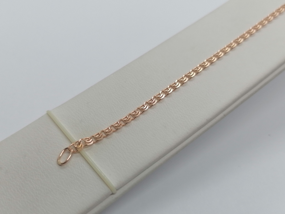 7040270-17 БРАСЛЕТ ПОЛНОВЕСНЫЙ Лав (Au 585)