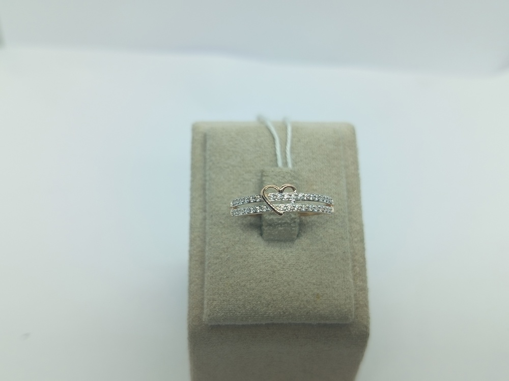 КОЛКМИ585 КОЛЬЦО С КАМНЯМИ (Au 585)