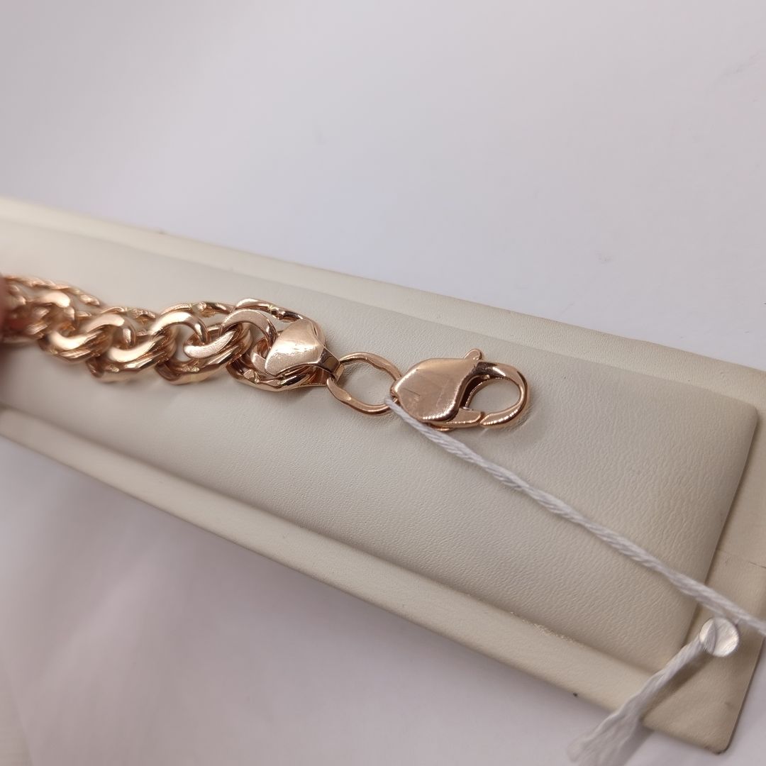 БЛБ585 БРАСЛЕТ ПОЛНОВЕСНЫЙ Бисмарк (Au 585)