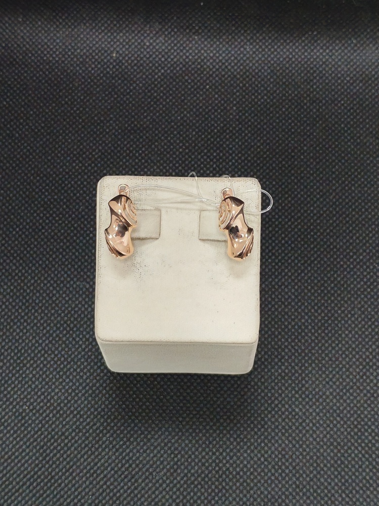 СЕРЬГИ БЕЗ КАМНЯ (Au 585)