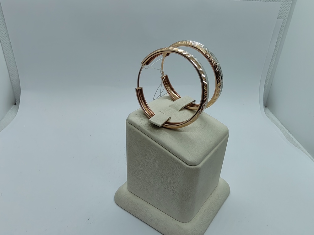 СЕРЬГИ КОНГО (Au 585)