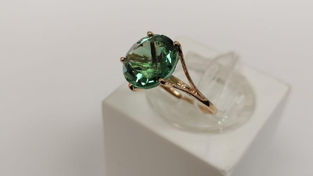 КОЛЬЦО С КАМНЕМ (Au 585)