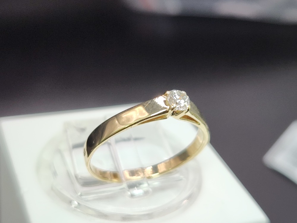 КОЛЬЦО БРИЛЛИАНТ Au 585