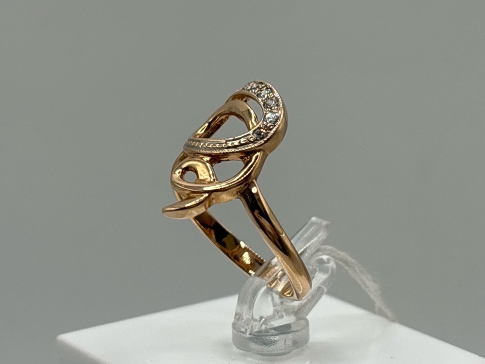 КОЛКМИ585 КОЛЬЦО С КАМНЯМИ (Au 585)