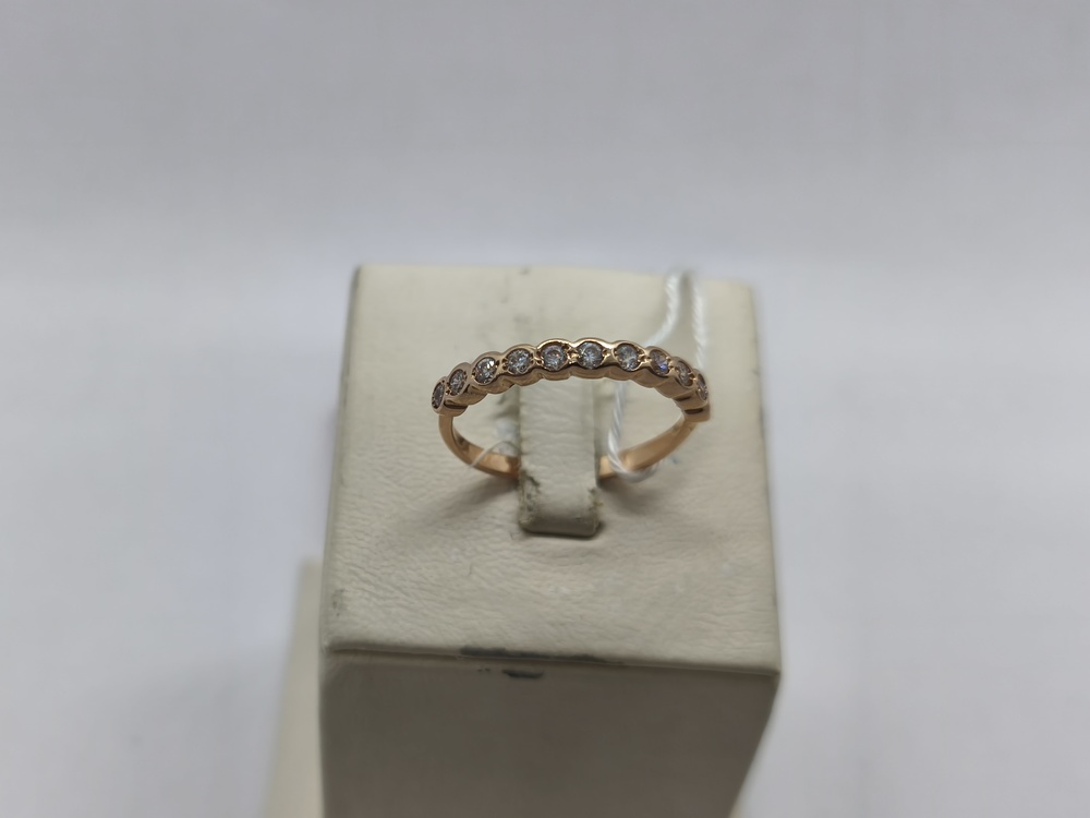 КОЛКМИ585 КОЛЬЦО С КАМНЯМИ (Au 585)
