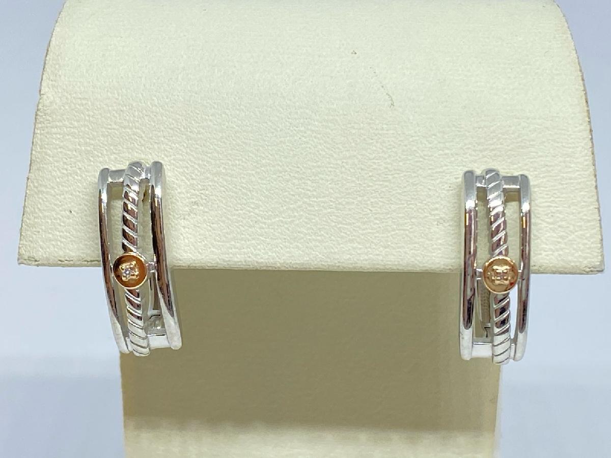 СЕРЬГИ БРИЛЛИАНТ (Ag 925)