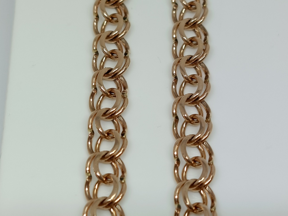 ЦЛБС585 ЦЕПЬ ПОЛНОВЕСНАЯ Бисмарк (Au 585)