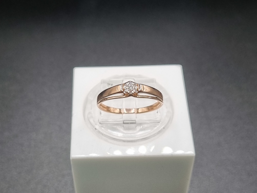 КОЛЬЦО БРИЛЛИАНТ Au 585