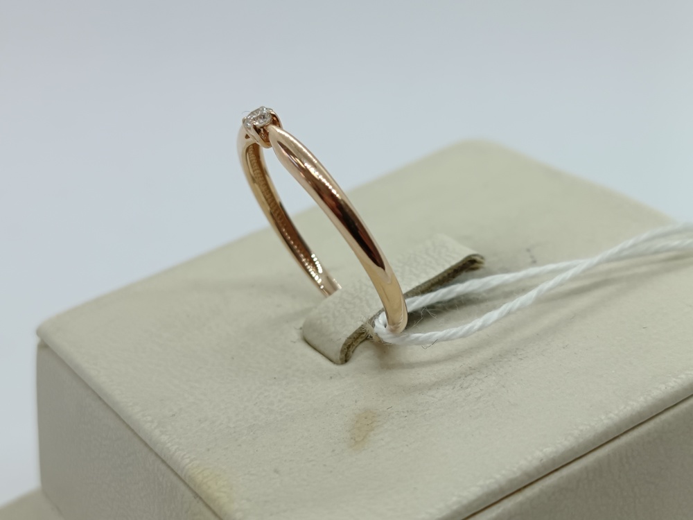 КОЛЬЦО БРИЛЛИАНТ Au 585