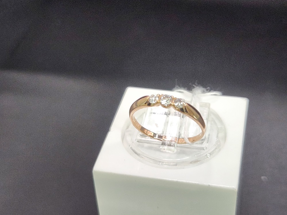 КОЛКМИ585 КОЛЬЦО С КАМНЯМИ (Au 585)
