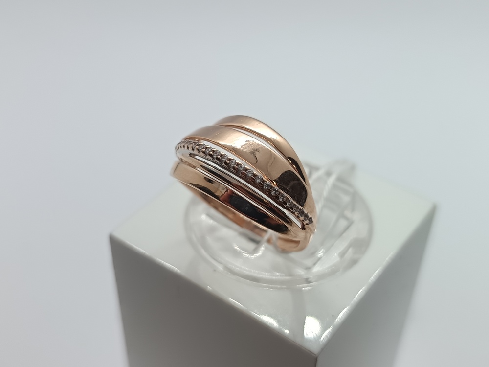 КОЛКМИ585 КОЛЬЦО С КАМНЯМИ (Au 585)