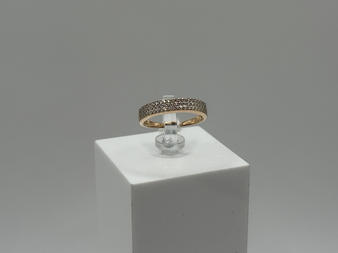 КОЛКМИ585 КОЛЬЦО С КАМНЯМИ (Au 585)