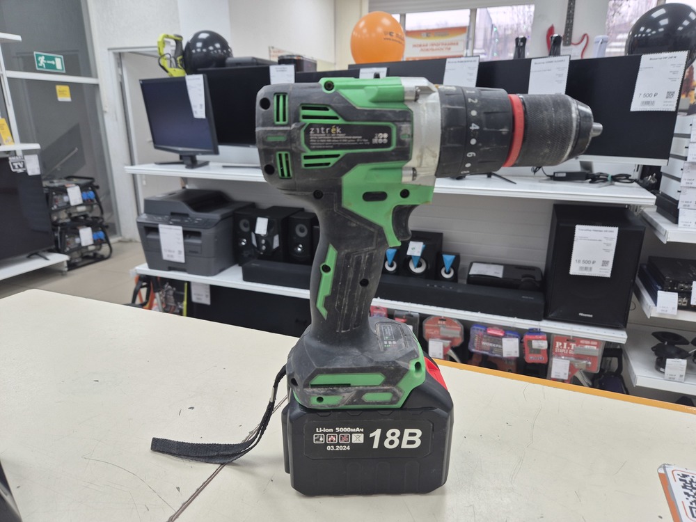 Шуруповерт Zitrek Greenpower 18-li