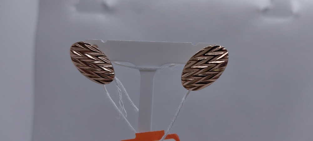 СЕРЬГИ БЕЗ КАМНЯ (Au 585)