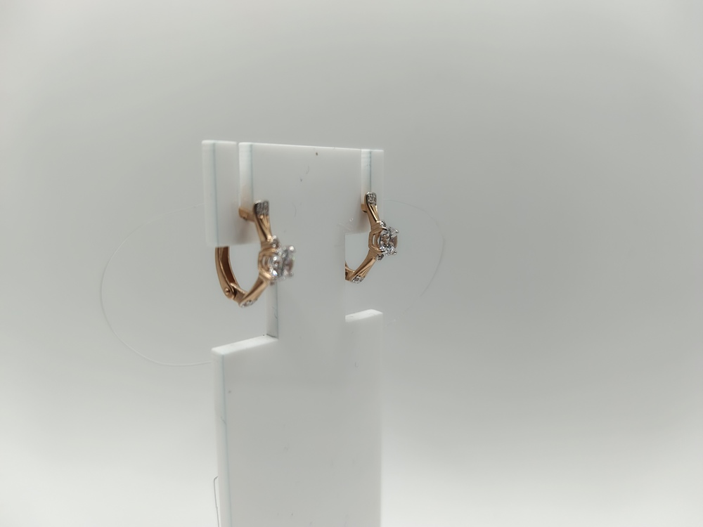 СЕРЬГИ С КАМНЯМИ (Au 585)