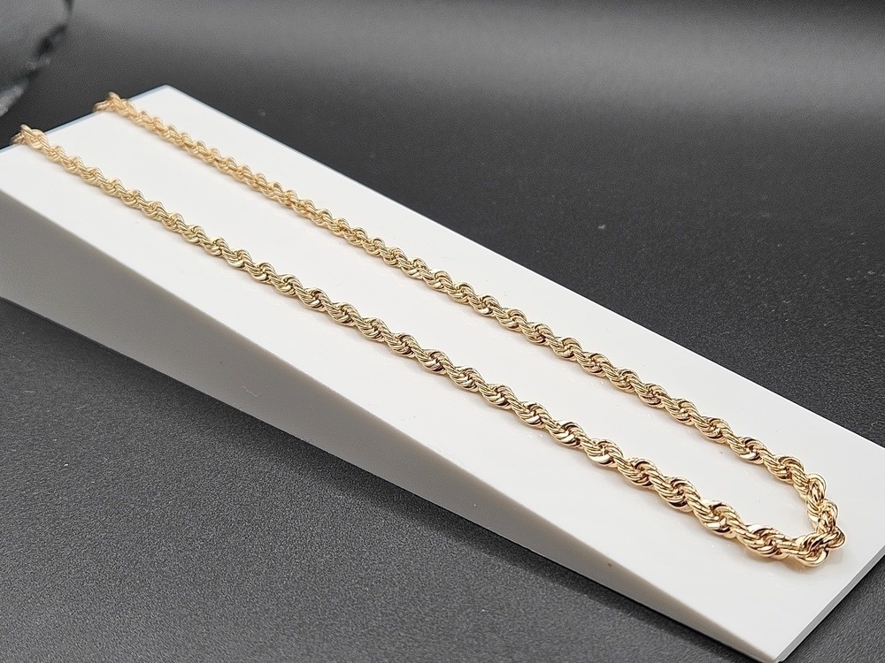 ЦЛВР585 ЦЕПЬ ПОЛНОВЕСНАЯ Веревка (Au 585)