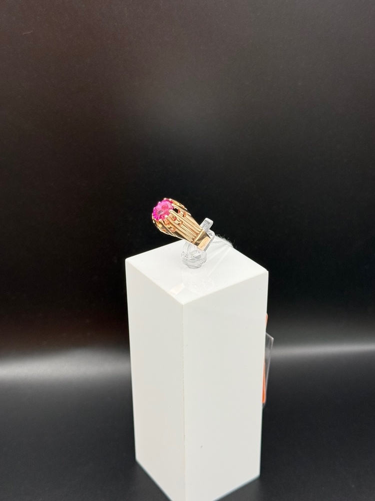 КОЛКМ583 КОЛЬЦО С КАМНЕМ (Au 583)