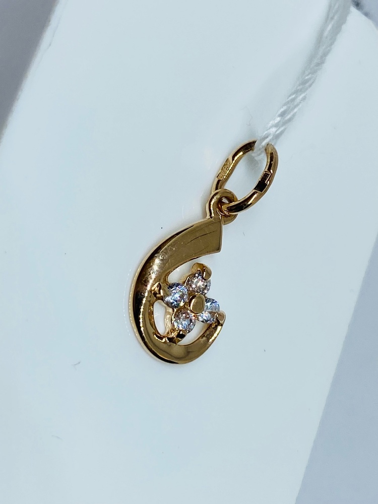 ПОДВЕСКА С КАМНЯМИ (Au 585)