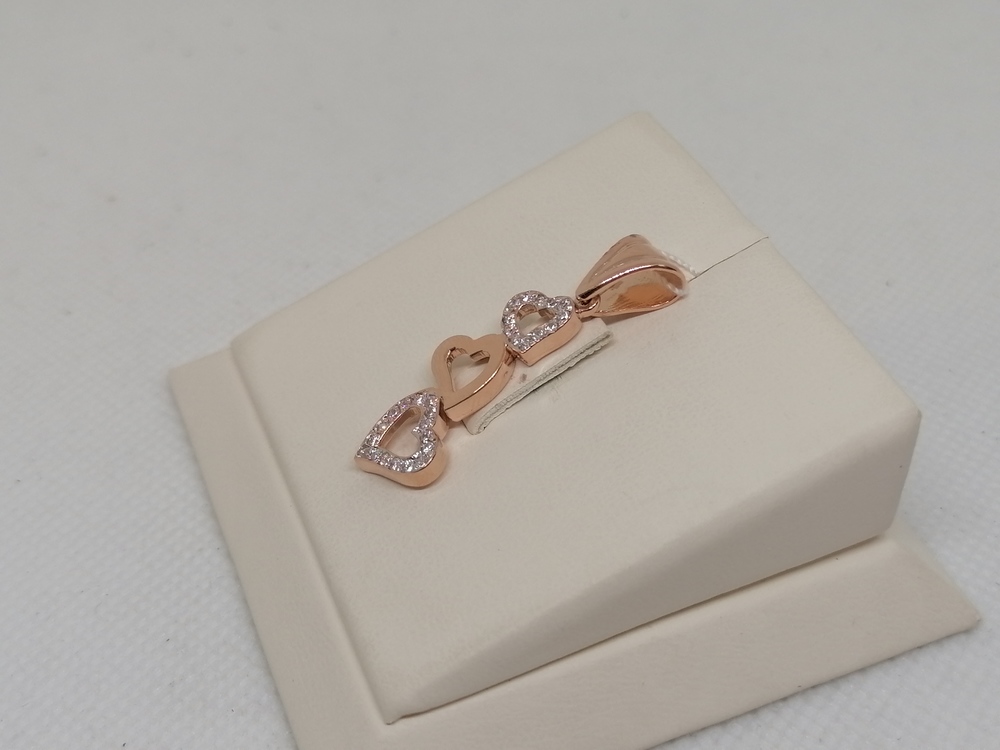 ПОДВЕСКА С КАМНЯМИ (Au 585)