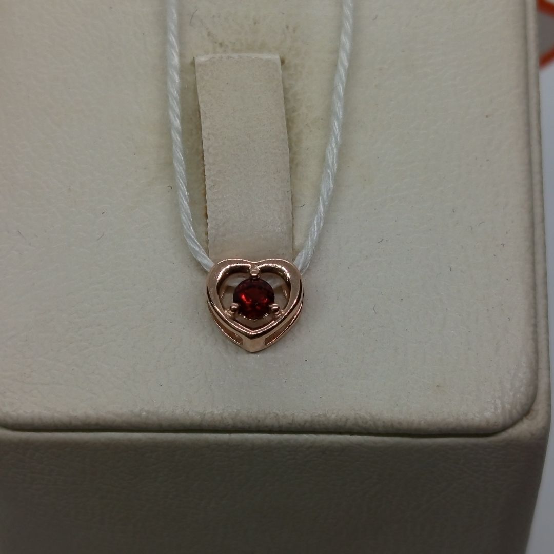 ПОДКМ375 ПОДВЕСКА С КАМНЕМ (Au 375)