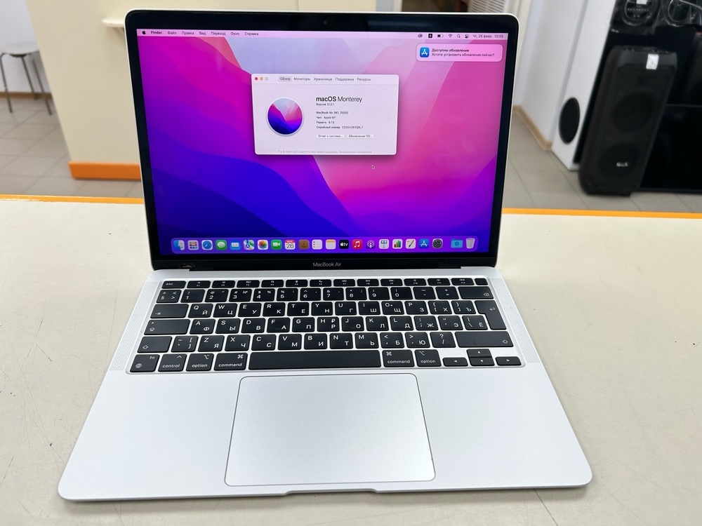 Ноутбук Apple MacBook Air (Retina 13 дюймов  M1,A2337) 2020